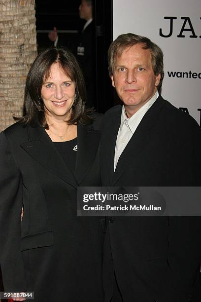 Lucy Fisher and Douglas Wick attend Universal Pictures presents the World Premiere of 'Jarhead' at Arclight Hollywood on October 27, 2005 in...