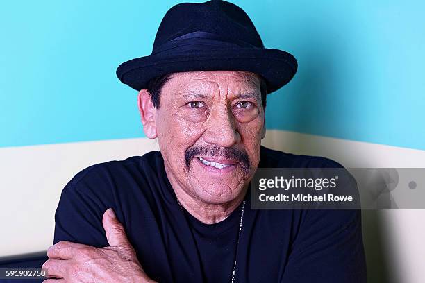Actor and restaurateur Danny Trejo is photographed for The Wrap on July 25, 2016 in Los Angeles, California.