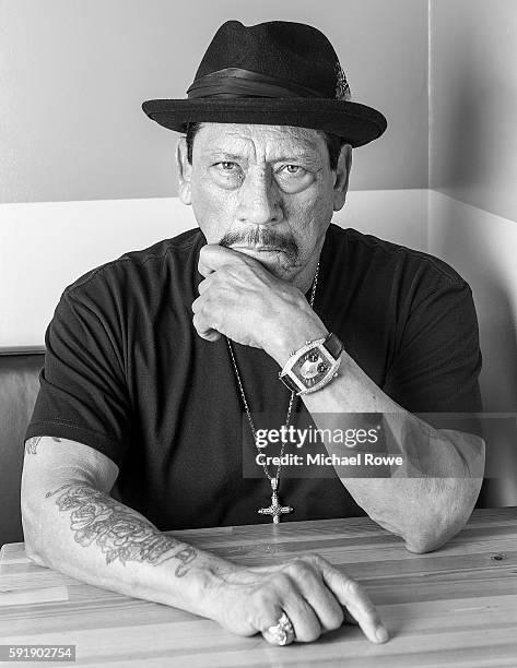 Actor and restaurateur Danny Trejo is photographed for The Wrap on July 25, 2016 in Los Angeles, California.