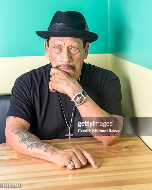 Actor and restaurateur Danny Trejo is photographed for The Wrap on July 25, 2016 in Los Angeles, California.