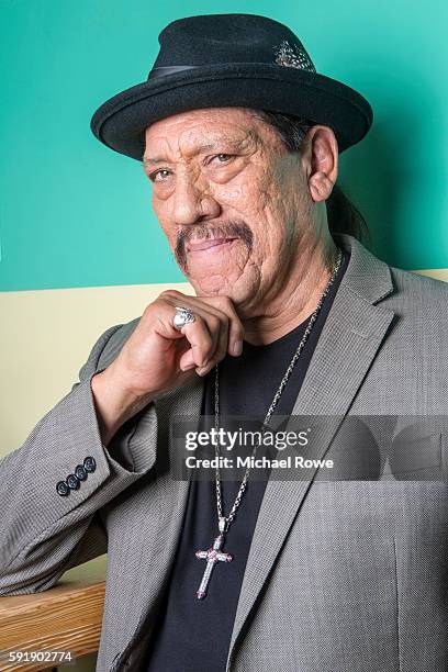 Actor and restaurateur Danny Trejo is photographed for The Wrap on July 25, 2016 in Los Angeles, California.