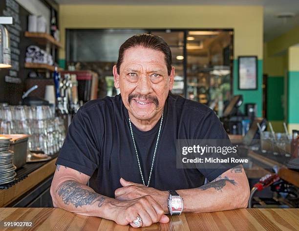 Actor and restaurateur Danny Trejo is photographed for The Wrap on July 25, 2016 in Los Angeles, California.