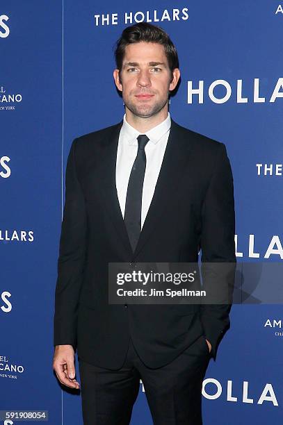 Director/actor John Krasinski attends the "The Hollars" New York screening at Cinepolis Chelsea on August 18, 2016 in New York City.