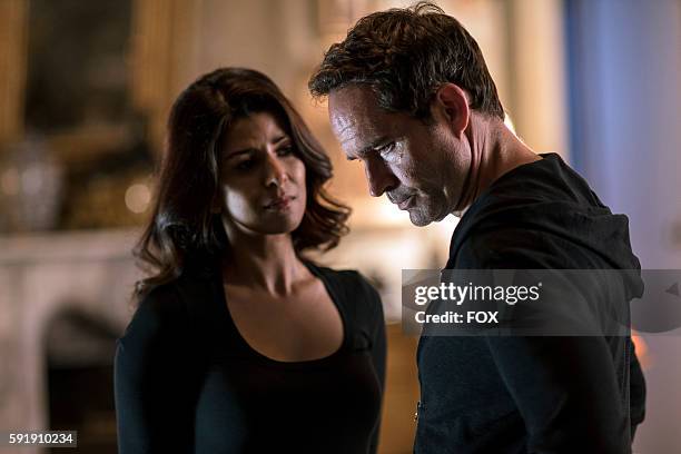 Nimrat Kaur and Jason Patric in the Bedtime Story season finale episode of WAYWARD PINES airing Wednesday, July 27 on FOX.