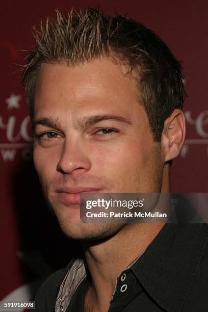 George Stults attends Frederick's of Hollywood Spring 2006 Collection - Arrivals at The Avalon on October 26, 2005 in Hollywood, CA.