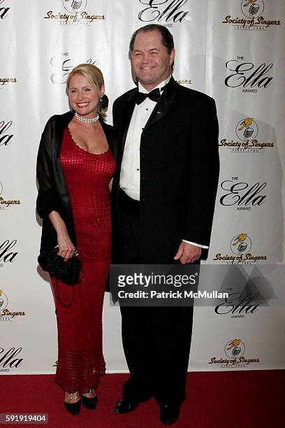Ami Dolenz and Micky Dolenz attend Society of Singers Honors Elton John with 14th Annual 'Ella' Award at Beverly Hilton on October 10, 2005 in...