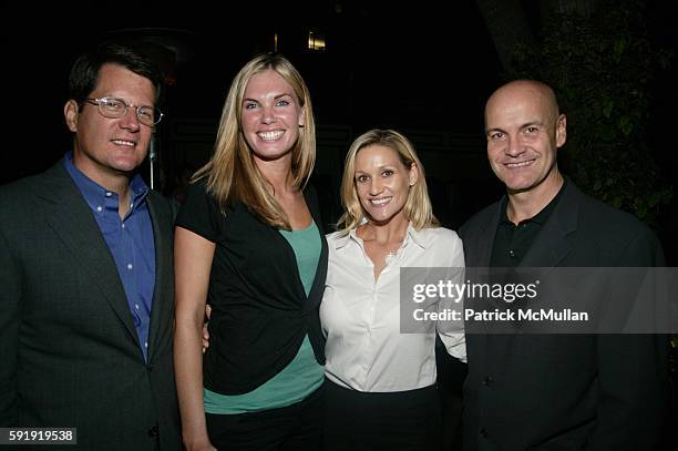 Todd Martin, Erin Schmidt, Kelly Reid and Jean-Marc Dacourt attend Gen Art's Fresh Faces in Fashion Launch Party at Viceroy Hotel on October 10, 2005...