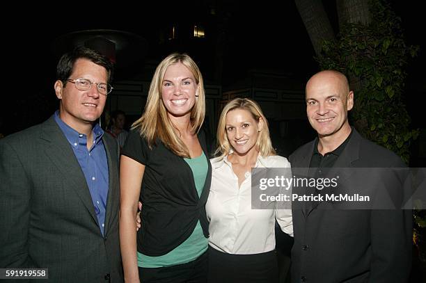 Todd Martin, Erin Schmidt, Kelly Reid and Jean-Marc Dacourt attend Gen Art's Fresh Faces in Fashion Launch Party at Viceroy Hotel on October 10, 2005...