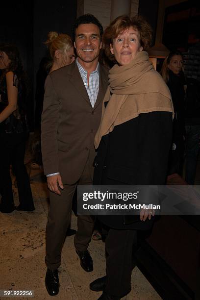 ABalazs and Jane Stanton Hitchcock attend Andre Balazs Book Signing: "Jacques et Jill" for 40 Mercer Residences at The Mercer Hotel on October 29,...