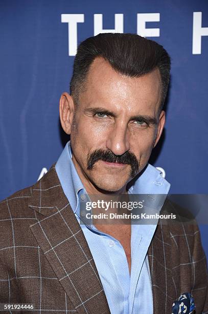 Wass Stevens attends "The Hollars" New York Screening at Cinepolis Chelsea on August 18, 2016 in New York City.