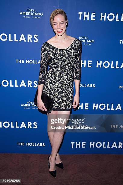 Model Elliott Sailors attends "The Hollars" New York screening at Cinepolis Chelsea on August 18, 2016 in New York City.