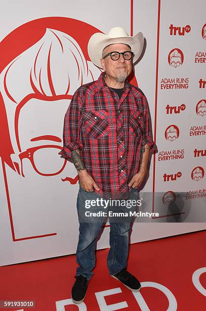 Actor Bobcat Goldthwait at The Library at The Redbury on August 18, 2016 in Hollywood, California.