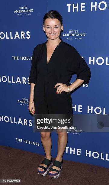 Actress Alison Wright attends the "The Hollars" New York screening at Cinepolis Chelsea on August 18, 2016 in New York City.