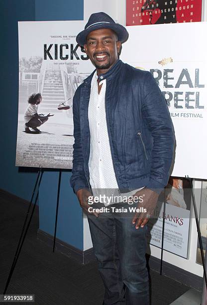 Actor Bill Bellamy attends screening of Focus World's "Kicks" at Los Angeles Film School on August 18, 2016 in Los Angeles, California.
