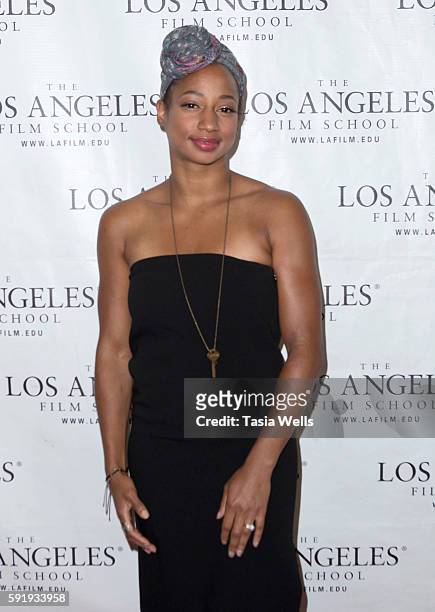 Actress Monique Coleman attends screening of Focus World's "Kicks" at Los Angeles Film School on August 18, 2016 in Los Angeles, California.