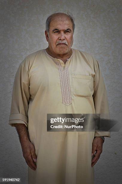 November 20, 2014 - Misrata Libya -Nabras fled fighting in Benghazi. He says the fight is not between General Haftar's forces and Ansar al-Sharia. He...