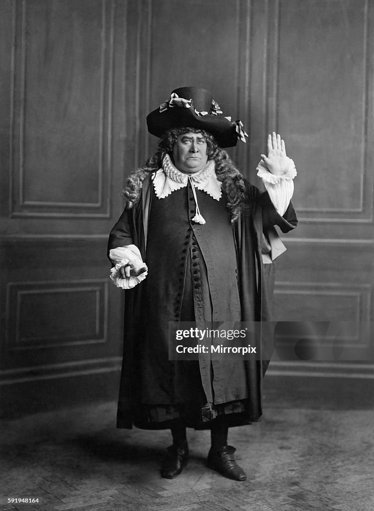 Roy Byford "Master of Philosophy" in the play The Perfect Gentleman -. June 1913 P000263