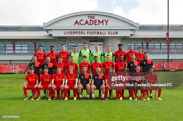 Back Row : Dylan Ryan, Okera Simmonds, Conor Masterson, Ben Williams, Kamil Grabara, Caoimhin Kelleher, Daniel Atherton, Mich'el Parker, Kris Owens,...