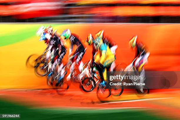 Anthony Dean of Australia, Carlos Alberto Ramirez Yepes of Colombia, Corben Sharrah of the United States, Carlos Mario Oquendo Zabala of Colombia,...