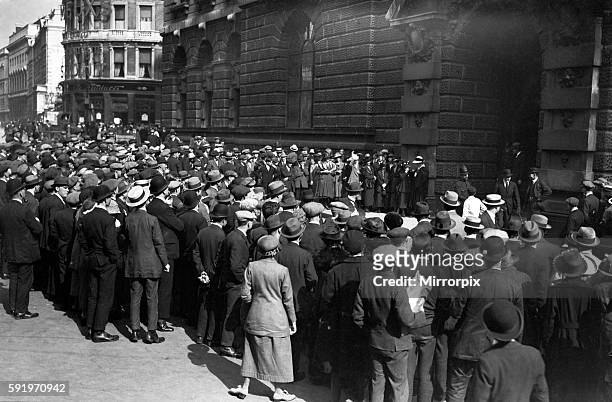 The trial of Miss Thelma Bamberger for perjury was held at the Old Bailey in August 1920. The Crown alleges that she made false statements under oath...