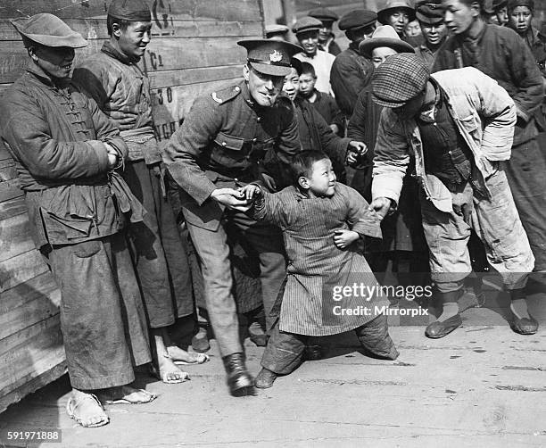 In 1927, the outbreak of conflict between nationalists and communists in China created international concern about the safety of the large European...