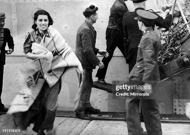 Survivors of SS Athenia in Galway. SS Athenia was the first British ship to be sunk by Nazi Germany in World War II, sinking on 3rd September 1939...