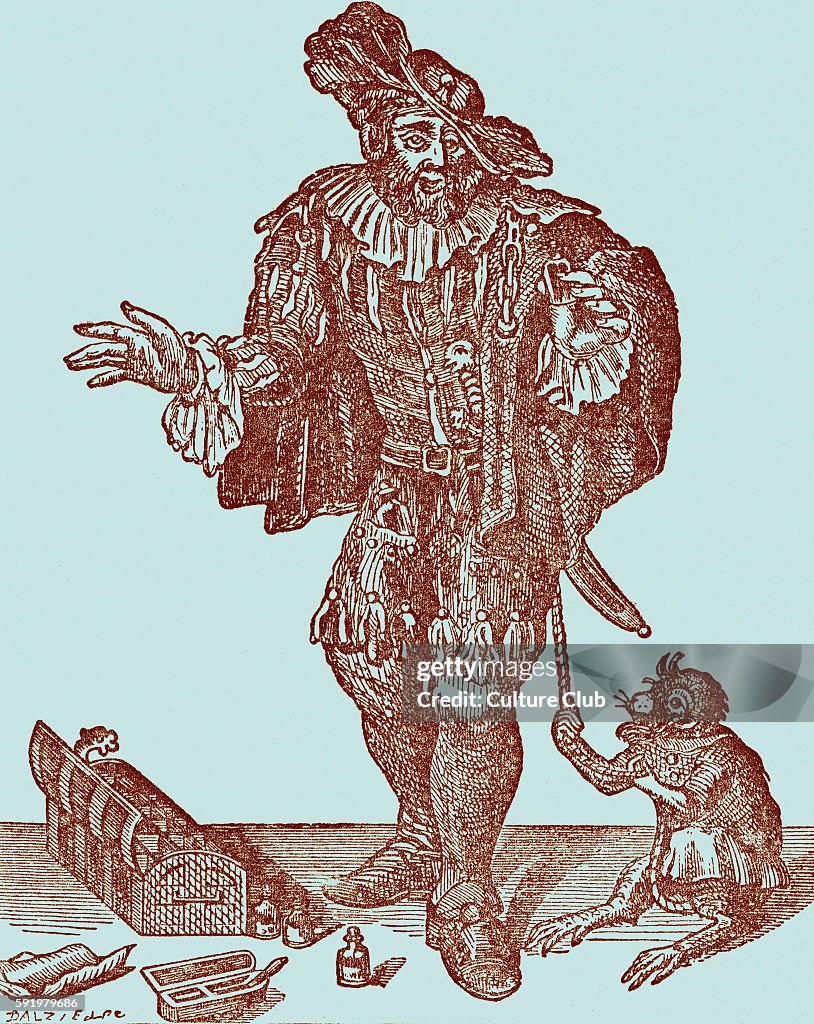 17th Century Mountebank of the English Fairs