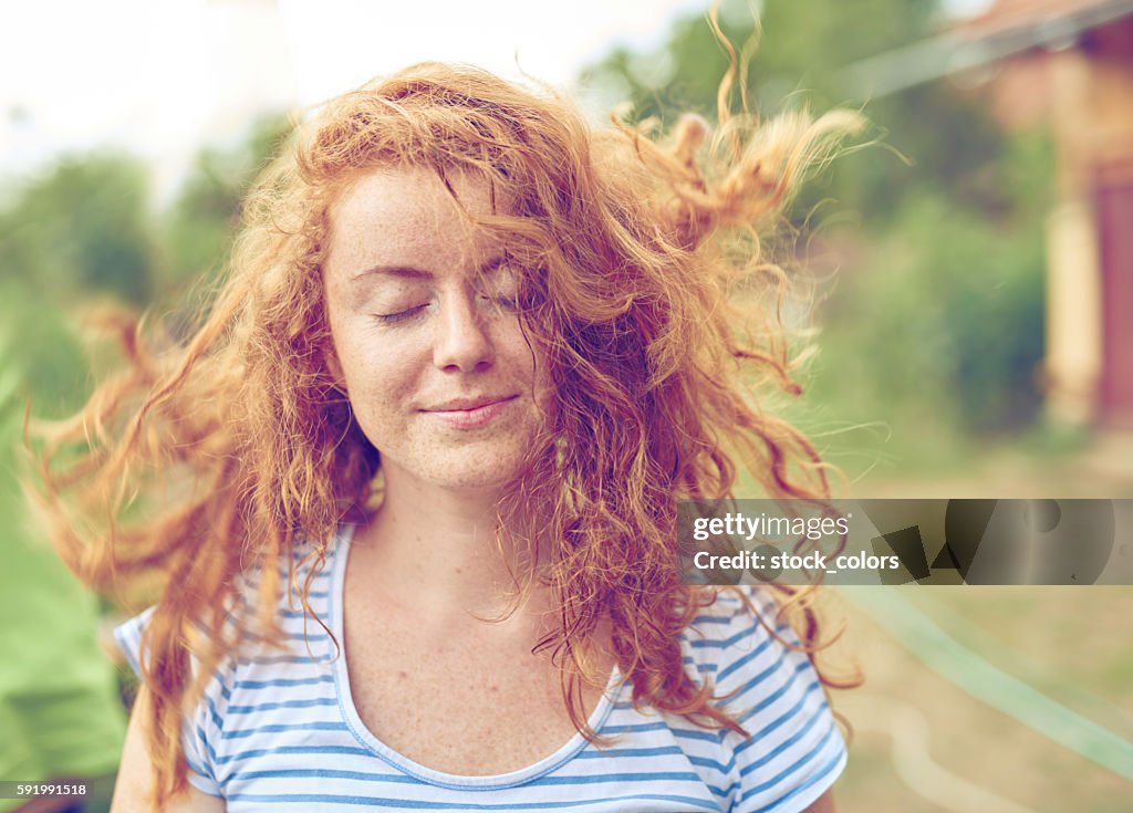 Windy feeling