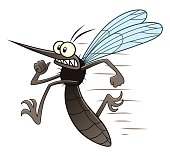 Running mosquito