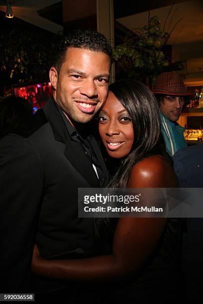 Al Reynolds and Star Jones Reynolds attend Entertainment Weekly's 3rd Annual Pre-Emmy Party Sponsored By Revlon-Inside at Cabana Club on September...