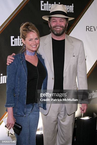 Ami Dolenz and Micky Dolenz attend Entertainment Weekly's 3rd Annual Pre-Emmy Party Sponsored By Revlon-Arrivals at Cabana Club on September 17, 2005...