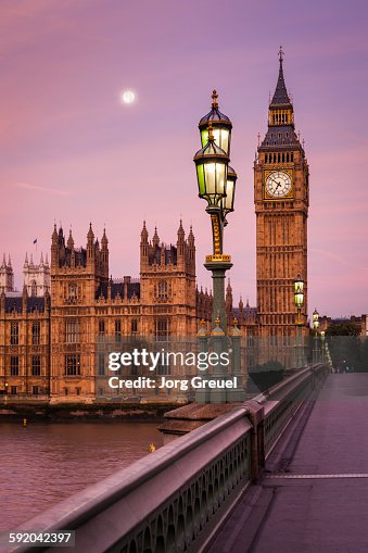 Moon over London Moon over London