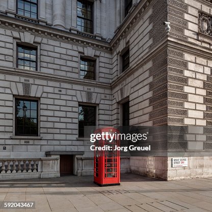Red telephone box Red telephone box