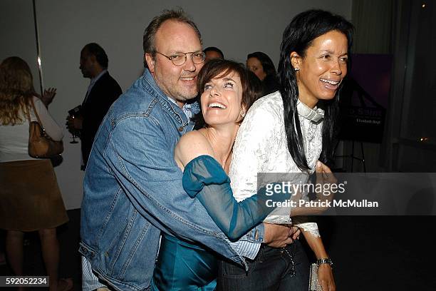 Todd Eberle, Elizabeth Hayt and Kim Heirston attend "I'm No Saint" By Elizabeth Hayt Book Release Party at The Modern at MoMA on September 20, 2005...