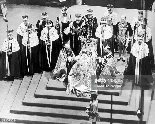 The Coronation of Queen Elizabeth II was the ceremony in which the newly ascended monarch, Elizabeth II, was crowned Queen of the United Kingdom,...