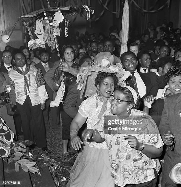 The carnival, organised by Claudia Jones, was known as the Caribbean carnival or the West Indian Gazette Carnival and was held indoors at St. Pancras...