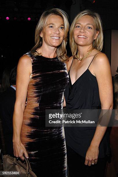Eva Andersson-Dubin and Kathy Merrill attend 2005 Benefit for Continuum Center for Health and Healing at Metropolitan Pavilion on September 27, 2005...