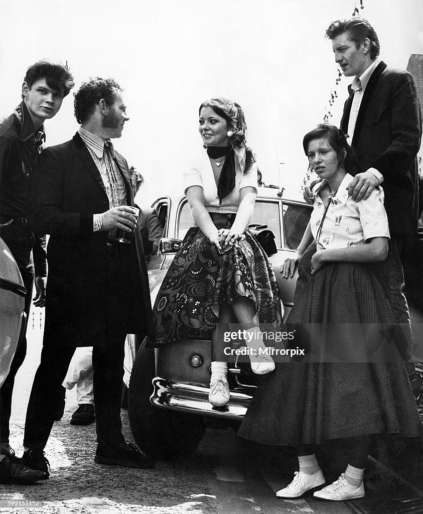 New Brighton Promenade was taken back to 1955 when Granada TV filmed a documentary programme with the aid of scores of o