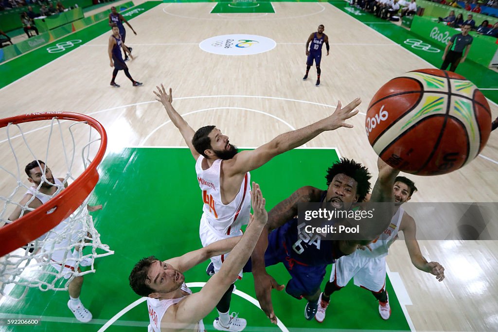 Basketball - Olympics: Day 14