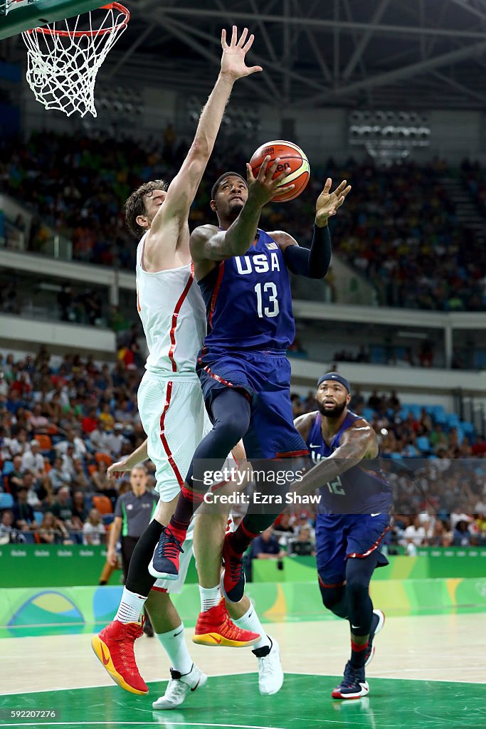 Basketball - Olympics: Day 14