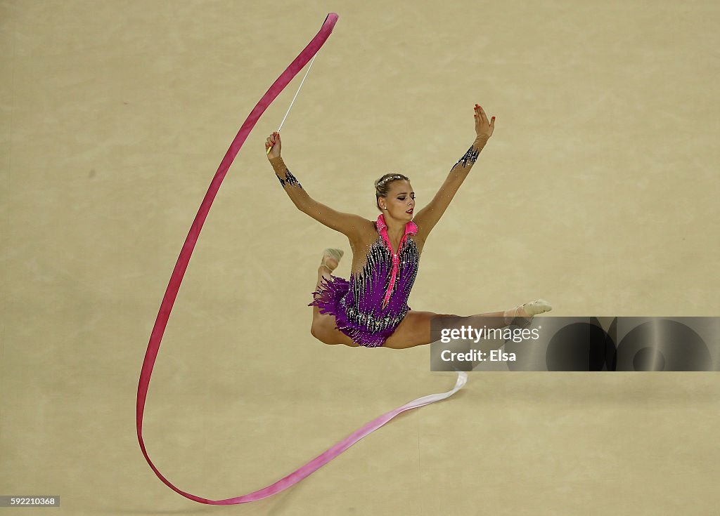 Gymnastics - Rhythmic - Olympics: Day 14