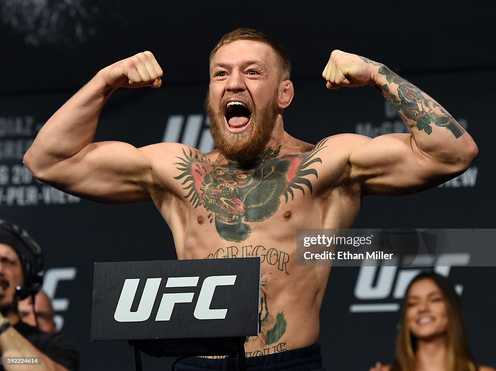 UFC 202 - Weigh-in