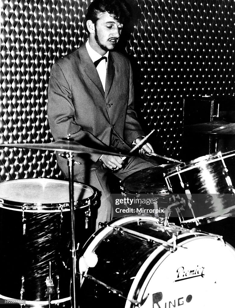 Ringo Ringo Starr Beatles drummer pictured before he joined the Beatles ...