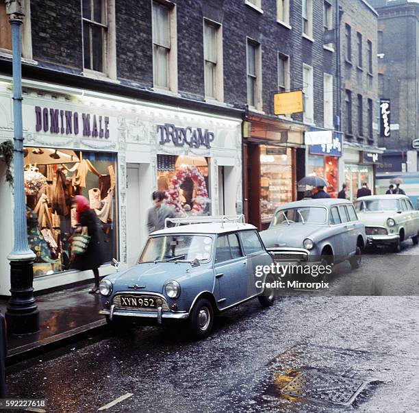 Carnaby Street, London. December 1965.