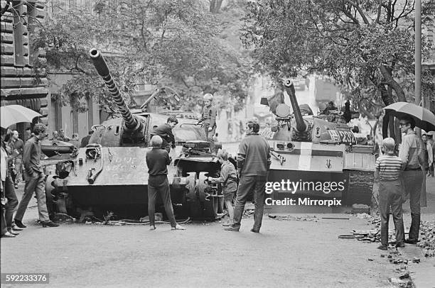 End of the Prague Spring, a period of political liberalization in Czechoslovakia during the era of its domination by the Soviet Union after World War...