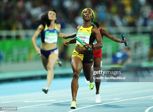 Shellane Price 159 Shelly Ann Fraser Price Stock Photos, High-Res Pictures, and Images ...