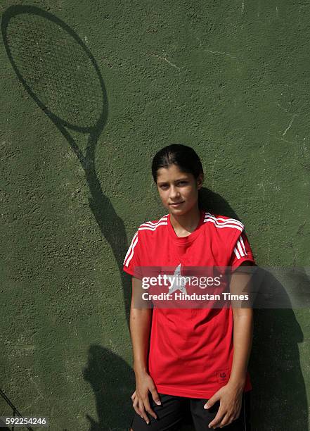 Tennis player Kyra Shroff.