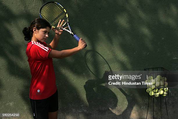 Tennis player Kyra Shroff.