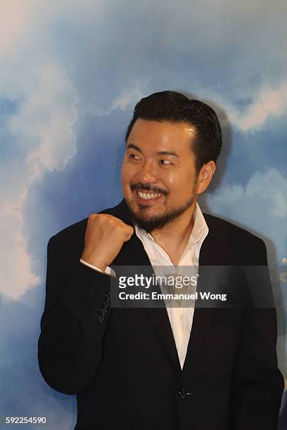 Director Justin Lin attend a red carpet & fan screening during the promotional tour of the Paramount Pictures title "Star Trek Beyond", on August 20,...