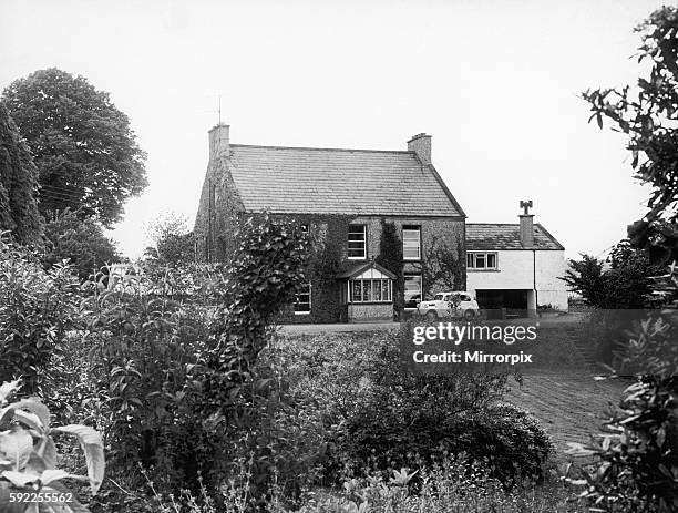 Lieutenant Colonel Robert Blair "Paddy" Mayne's house in Newtownards, County Down. Circa December 1965